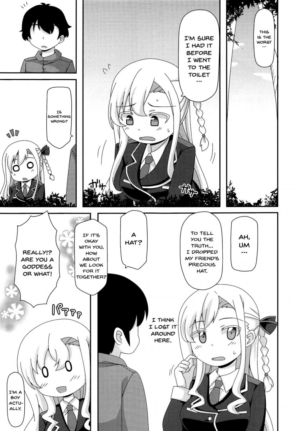 Hentai Manga Comic-Intercrural Sex Pinch!!-Read-2